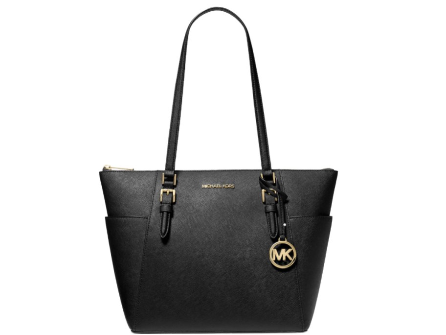 Micahel Kors black tote bag