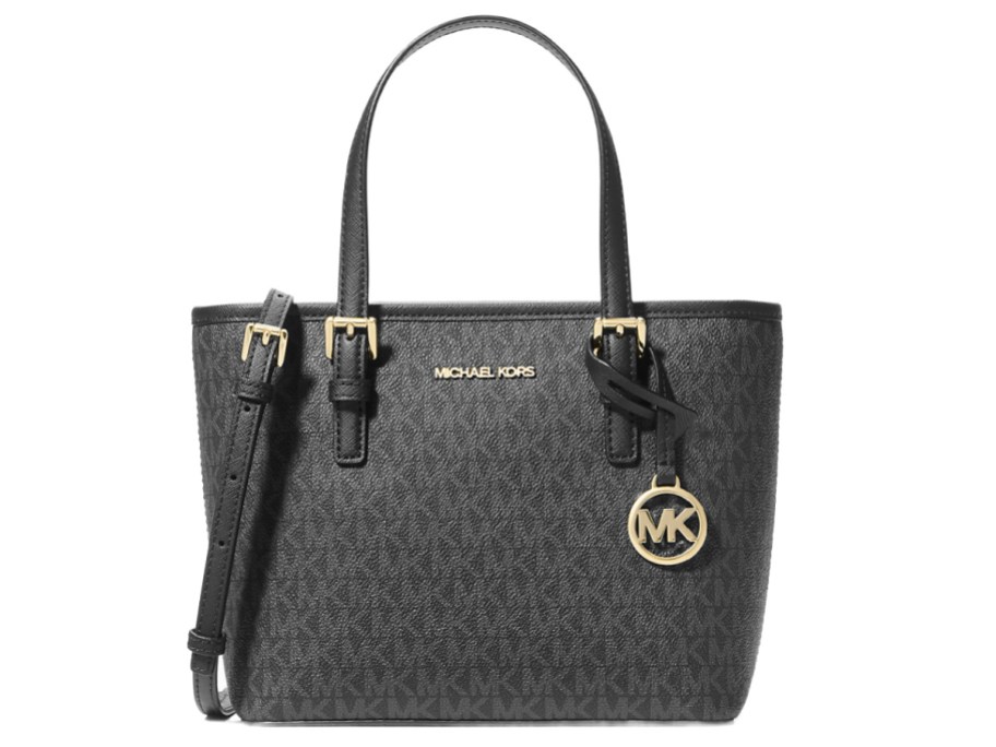 Micahel Kors black tote bag