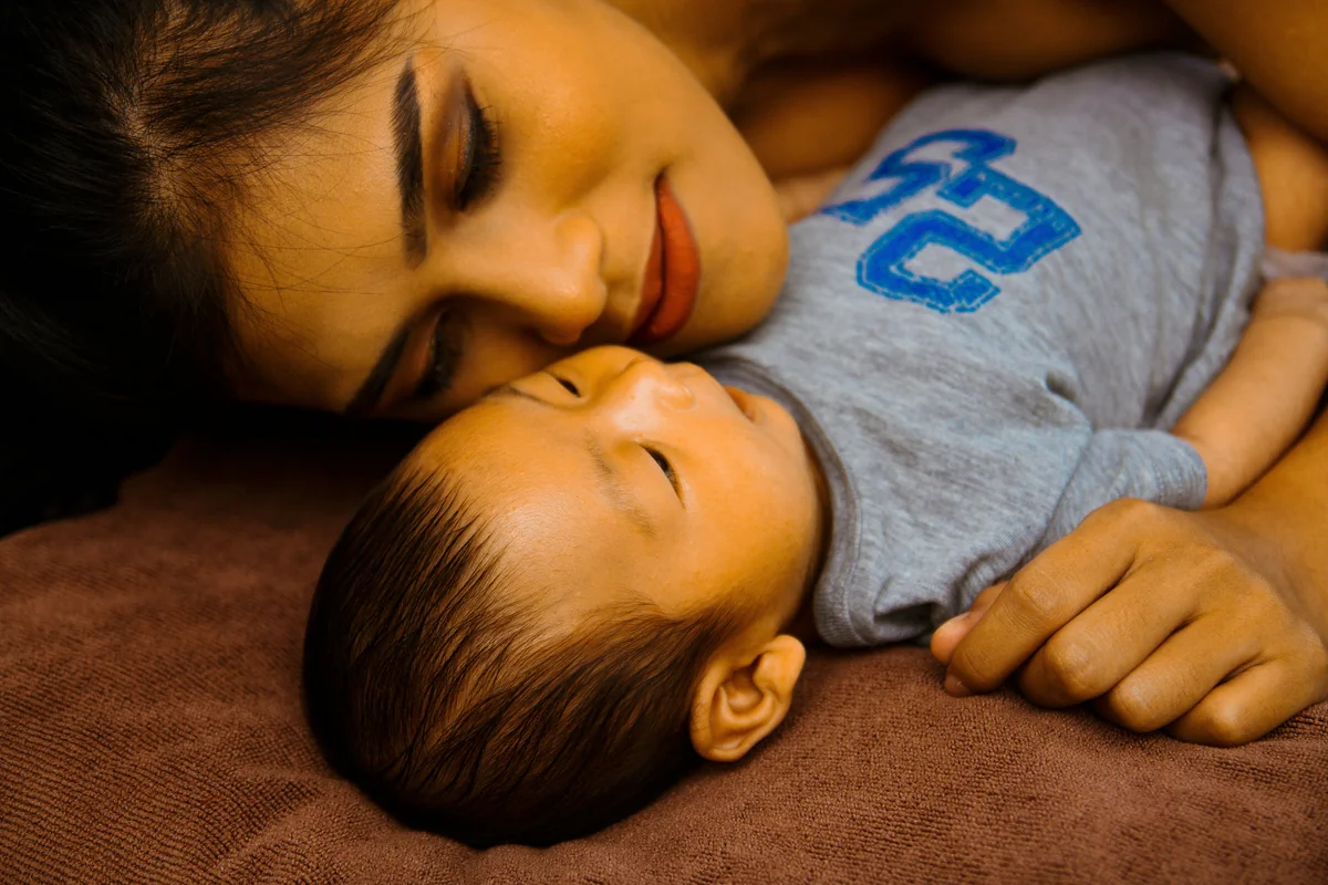 newborn with mummy. - infant child care - Baby gear and nursery furniture discount offers