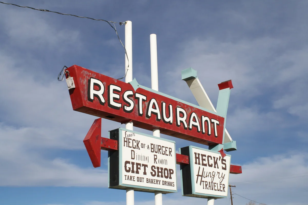 Abandoned signed - local restaurant coupons and dining out deals