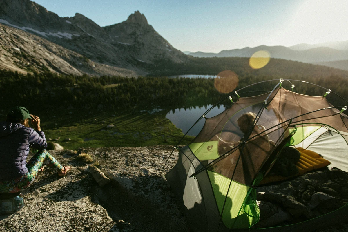 Young Lakes, Yosemite National Park, California, USA. - outdoor camping gear deals and hiking equipment sales